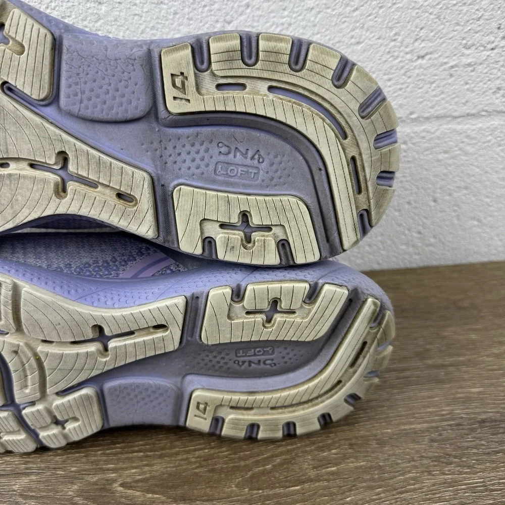 Brooks Ghost 14 Womens Size 10B Purple Running Shoes Sneakers 1203561B566‎